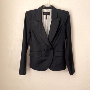 BCBGMaxAzria double breasted wool blend blazer▪️size S
